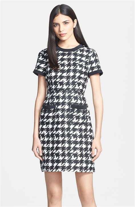 houndstooth dress.